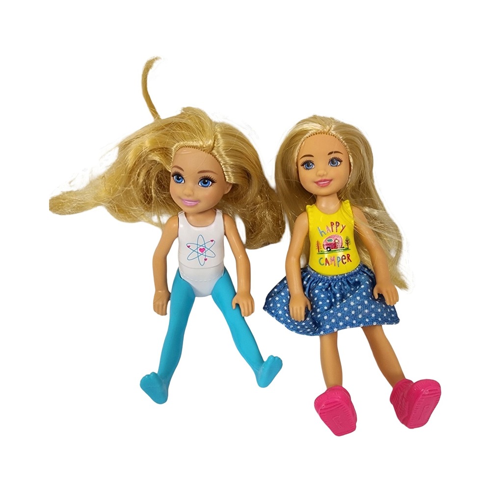 Mattel Barbie Club Chelsea Dreamhouse‎ Adventures Dolls Always Dressed Lot 2